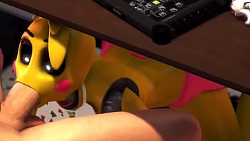 Toy chica blow job