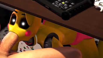 Toy chica blow job