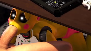 Toy chica blow job