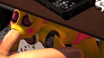 Toy chica blow job