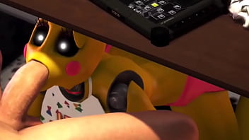 Toy chica blow job