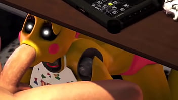 Toy chica blow job