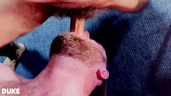 Coating my throat with his tasty sticky pre cum danteoteo