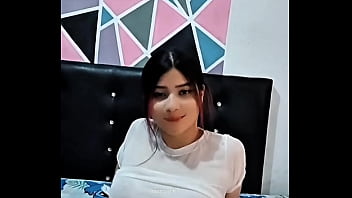 Porn actress touches her tasty pussy