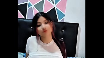 Porn actress touches her tasty pussy