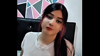 Porn actress touches her tasty pussy