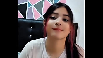 Porn actress touches her tasty pussy