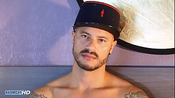 Firefighter Gets Wanked His Huge Cock Vitor thumbnail