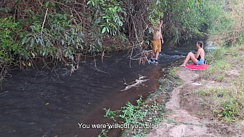 Strangers are caught having sex at the waterfall