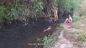 Strangers are caught having sex at the waterfall