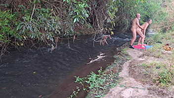 Strangers are caught having sex at the waterfall