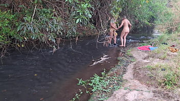 Strangers are caught having sex at the waterfall