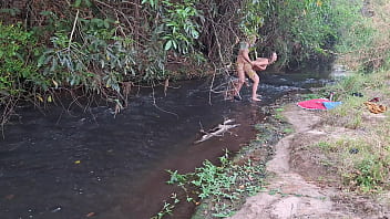 Strangers are caught having sex at the waterfall
