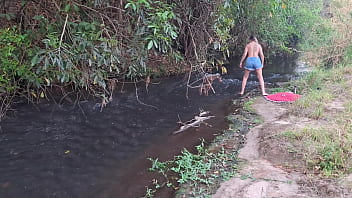 Strangers are caught having sex at the waterfall