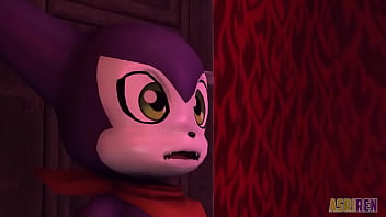 Renamon Fucks Hard Small Demon thumbnail