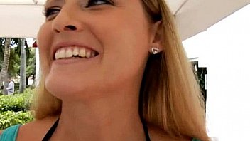 Desperate teen naked in public and fucks to pay rent 21