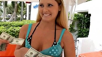 Desperate teen naked in public and fucks to pay rent 21