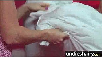 Her sweet undies hairy twat 11