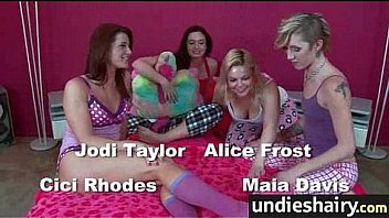 Her sweet undies hairy twat 11