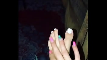 Queens shoe and sock removal