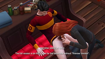 Harry Fucks Ginny In The Locker Room thumbnail