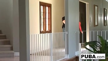 Brunette babe loves that cock