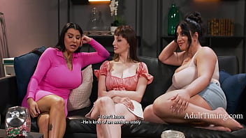 Busty unsatisfied milfs realize all these years they could have been pleasuring eachother