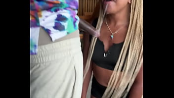 Family drama i walk to my stepsister on facetime joi call i ask for a blowjob