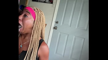 Family drama i walk to my stepsister on facetime joi call i ask for a blowjob