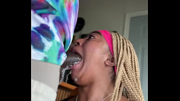 Family drama i walk to my stepsister on facetime joi call i ask for a blowjob