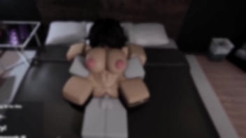 Roblox romantic and passionate sex while she begs for me to own her