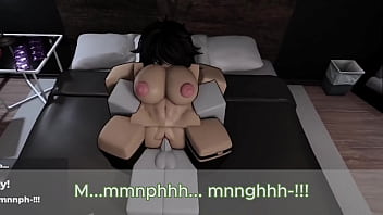 Roblox romantic and passionate sex while she begs for me to own her