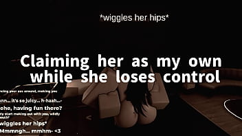 Roblox romantic and passionate sex while she begs for me to own her