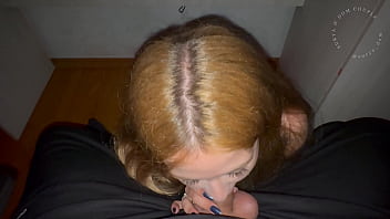 Hot blonde witch in the forest on halloween deepthroat creampie squirt