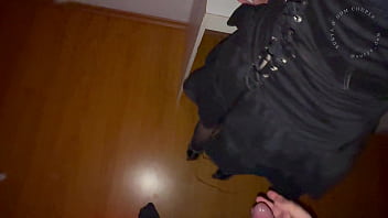 Hot blonde witch in the forest on halloween deepthroat creampie squirt