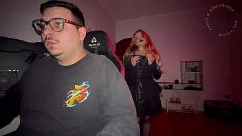 Hot blonde witch in the forest on halloween deepthroat creampie squirt