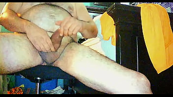 Me enjoying stroking my uncircumcised curved veiny juicy cock