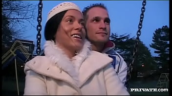 Aaliyah and nancy get each other off with strap ons and dildos