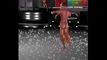 Silence dancing nude