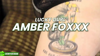 Lucky gurl amber foxxx big titty slut wife gets pounded