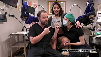 Channy crossfire sucks dick and gets pussy blasted with cum