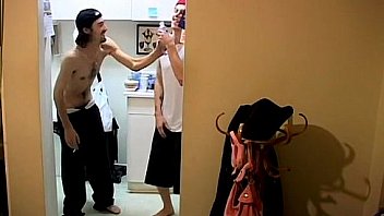 Boys Pissing Boxers At The Exam Gay Ian & Dustin Desperate To Piss thumbnail