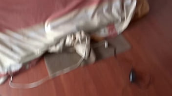 Watching my stepson masturbate i touch my pussy and ask him to cum