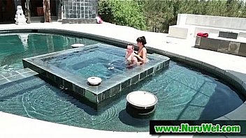 Nuru session with sexy busty masseuse 09