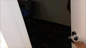 Housekeeper was turned on when she seen my dick by mistake Housekeeper was turned on when she seen my dick by mistake