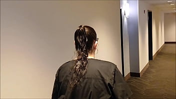 Housekeeper was turned on when she seen my dick by mistake