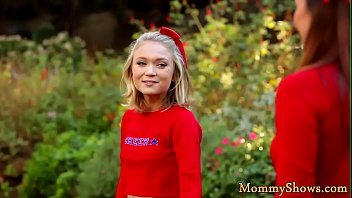 Milf sixtynining cheerleading stepdaughter