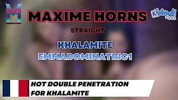 Quand khalamite et emmadominatric1 s’y mettent c’est une pure folie fellation baveuse domination soumission