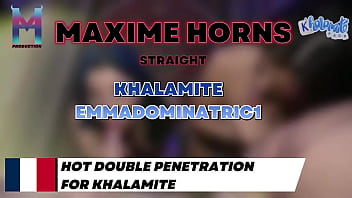 Quand khalamite et emmadominatric1 s’y mettent c’est une pure folie fellation baveuse domination soumission