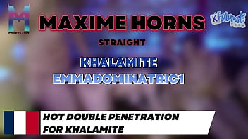 Quand khalamite et emmadominatric1 s’y mettent c’est une pure folie fellation baveuse domination soumission